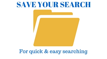 Save listing searches to be emailed new properties